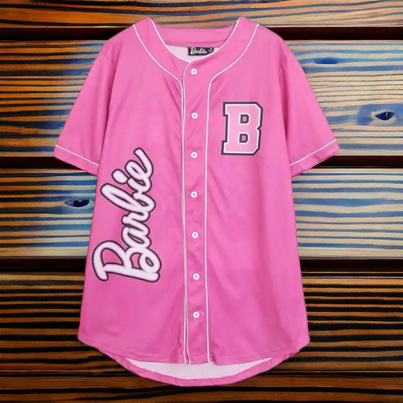 Barbie Tops - New Women’s XL Malibu Barbie Pink Jersey